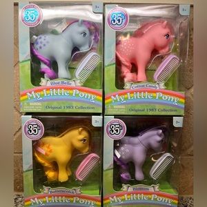 My Little Pony - 35th Anniv - Blossom, Cotton Candy, Blue Belle, Butters…